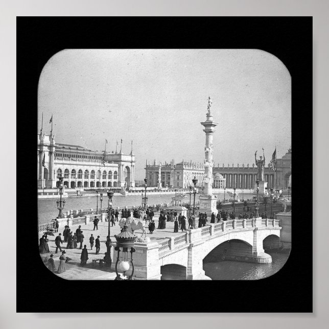 Póster Juzgado de Honor de poster-Mundo 1893 (Frente)