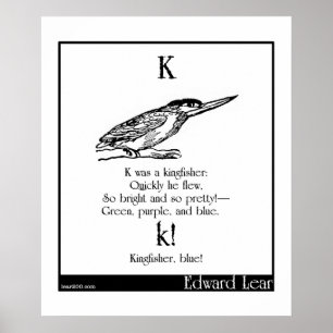 Póster K era un martín pescador
