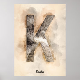 Póster K es para Koala