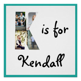 Póster K es para Nombre