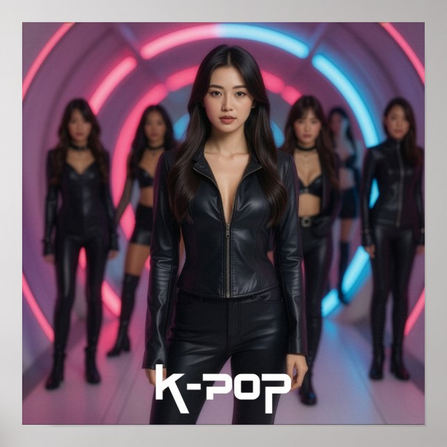 PÓSTER K-POP (Frente)