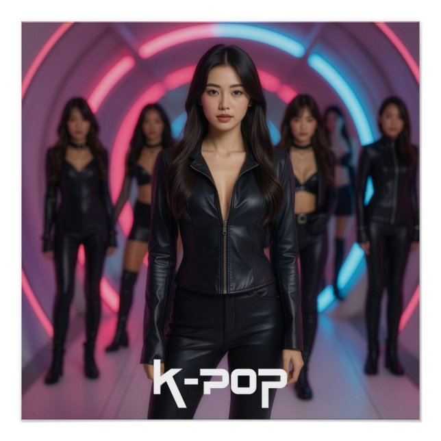 PÓSTER K-POP (Anverso)