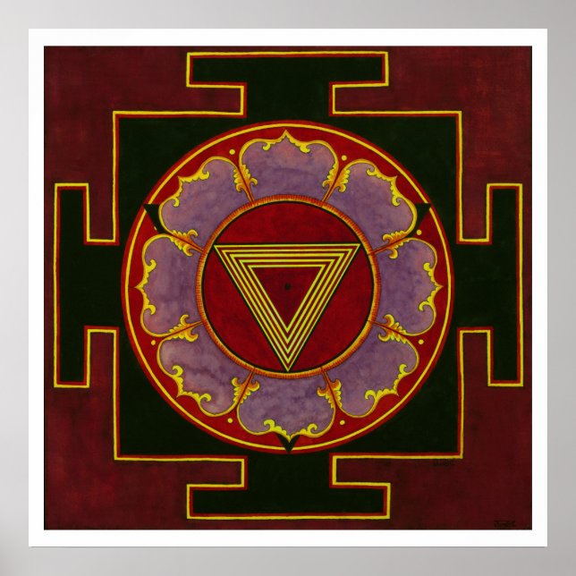 Póster K Yantra posterali (Frente)