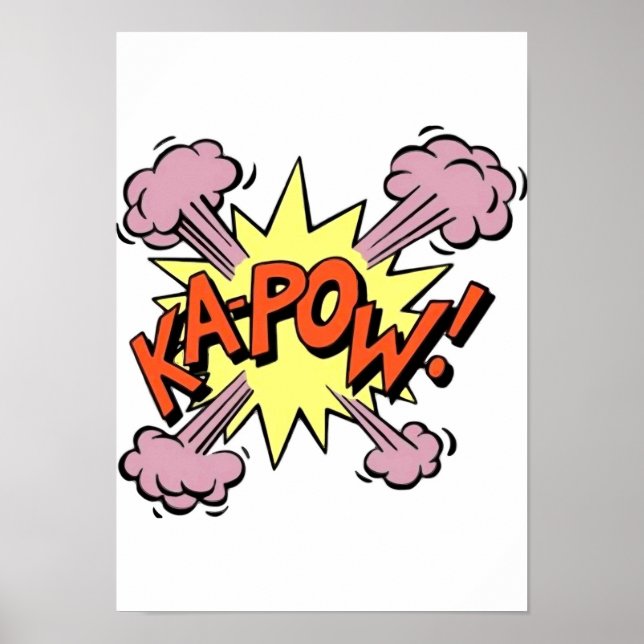 PÓSTER ¡KA-POW! (Frente)
