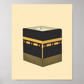 Póster Kaaba - Kaabah ك Hæ- el Drag.
