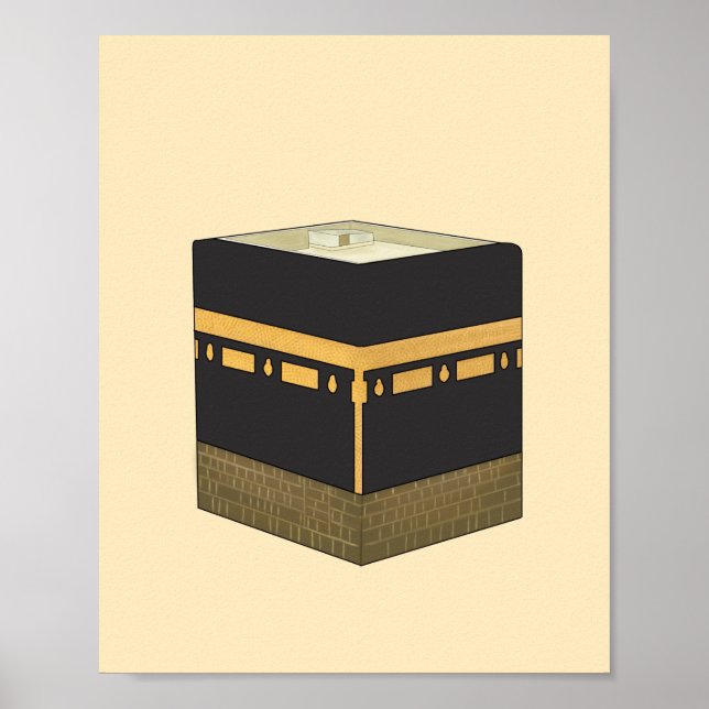 Póster Kaaba - Kaabah ك Hæ- el Drag. (Frente)