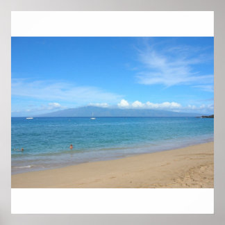 Póster Kaanapali Beach, Maui