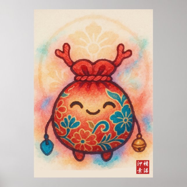 Póster Kagu Bingata (Frente)