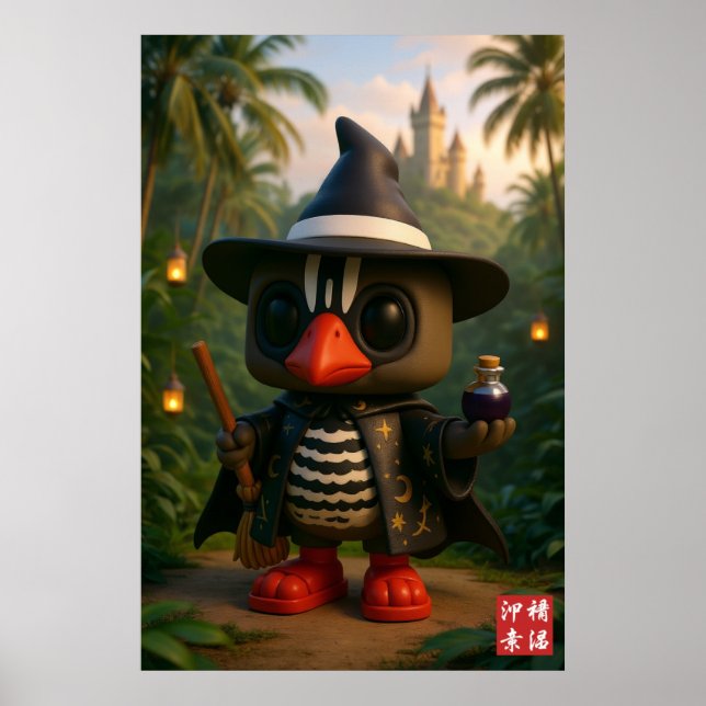 Póster Kagu Potter (Frente)