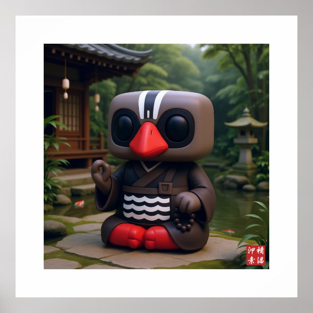 Póster Kagu Zen Priest (Frente)