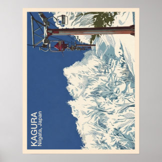 Póster Kagura Niigata, Japan 1 - Art Print ポスター