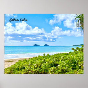 Póster Kailua, Oahu