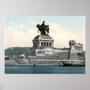Póster Kaiser Wilhelm I Statue