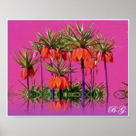 Póster Kaiserkrone/Fritillaria imperialis