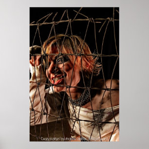 Póster "Kaitlyn loco" por Andrew Gettler