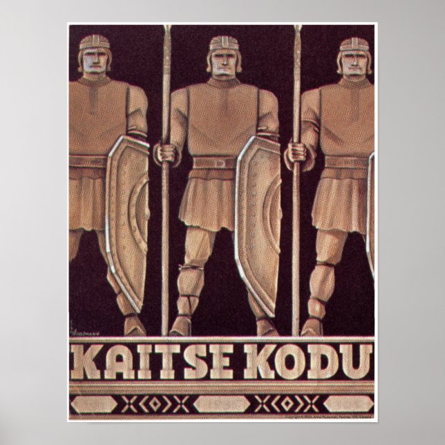 Póster Kaitse Kodu Poster (Frente)