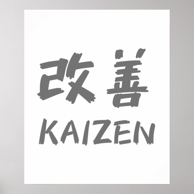 Póster Kaizen (Frente)