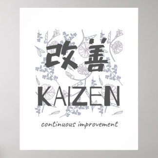 Póster Kaizen - Mejora Continua