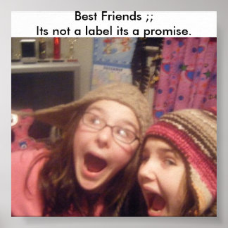 Póster kal y yo, bffs.