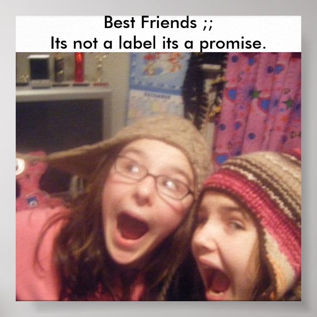 Póster kal y yo, bffs. (Frente)