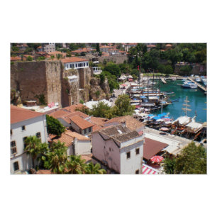 Póster Kaleici, ciudad antigua de Antalya