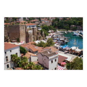 Póster Kaleici, ciudad antigua de Antalya