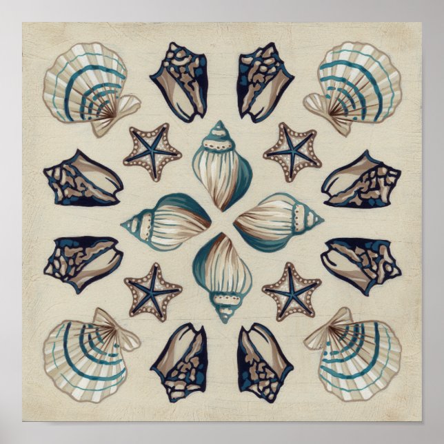 Póster Kaleidoscope I costero (Frente)