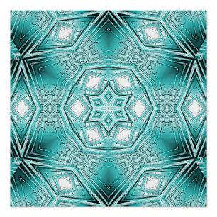Póster Kaleidoscopio Ártico