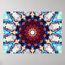 Kaleidoscopio degradado | Mandala Art