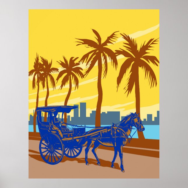 Póster Kalesa en Manila (Frente)