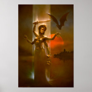 Póster Kali (ninguna sangre derramada)