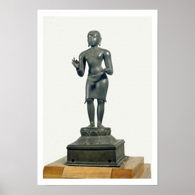 Póster Kali, Tamil Nadu, Chola tardía (bronce) (Frente)