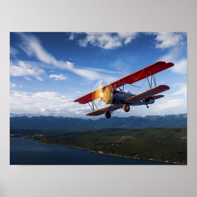 Póster Kalispell Travel Air (Frente)