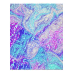 Póster Kaliverse Fluido Fractal #01