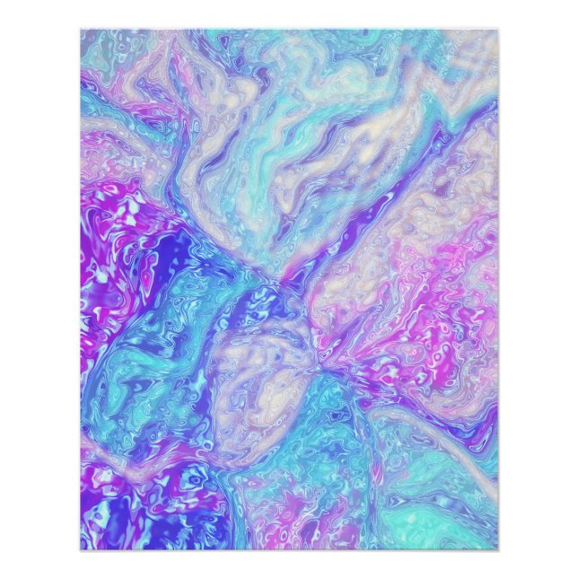 Póster Kaliverse Fluido Fractal #01 (Anverso)