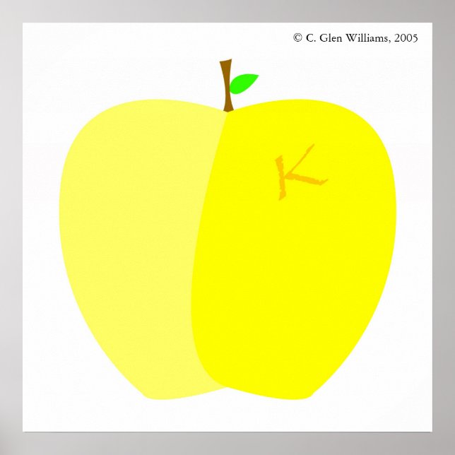 Póster Kallixti Apple (Frente)