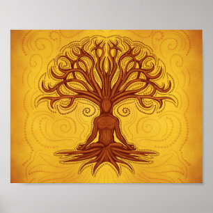 Póster Kalpavriksha - Árbol de deseos