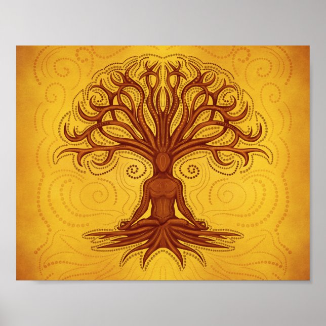 Póster Kalpavriksha - Árbol de deseos (Frente)