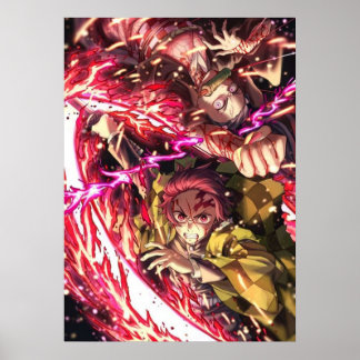 Póster Kamado Tanjirou Kamado Nezuko