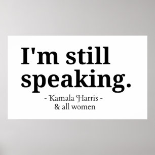 Póster Kamala a la presidencia de 2024, derechos de la mu