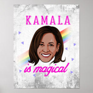 Póster Kamala es mágica