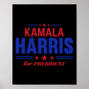 Póster Kamala Hariss Para Las Elecciones Presidenciales 2