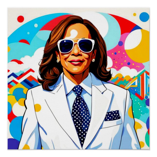PÓSTER KAMALA HARRIS (Anverso)