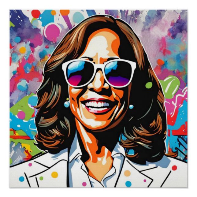 PÓSTER KAMALA HARRIS (Anverso)