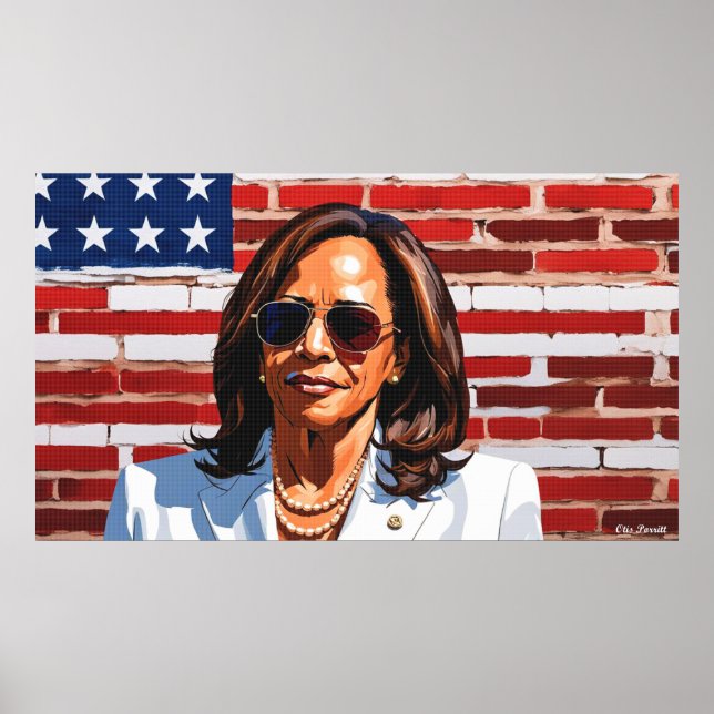 PÓSTER KAMALA HARRIS (Frente)