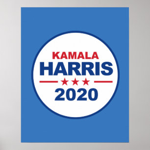 Póster Kamala Harris 2020 - pegatina -
