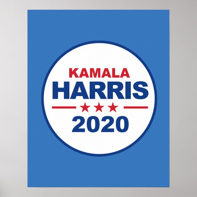 Póster Kamala Harris 2020 - Pegatina - (Frente)