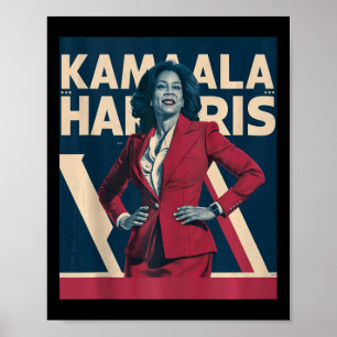 Póster Kamala Harris 2024 - Diseño De Fuerza