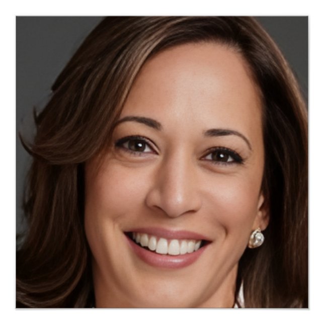 Póster Kamala Harris 2024 mi presidente es una mujer negr (Anverso)