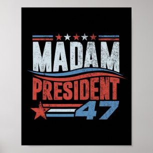 Póster Kamala Harris 2024 por campaña electoral presidenc